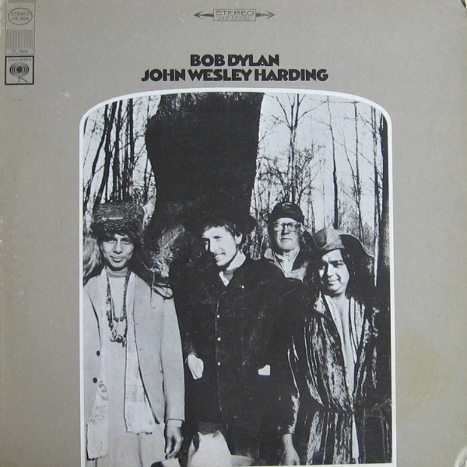 Bob Dylan ‎– John Wesley Harding vinyl record front cover