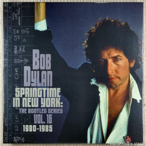 Bob Dylan ‎– Springtime In New York: The Bootleg Series Vol. 16 1980–1985 vinyl record front cover