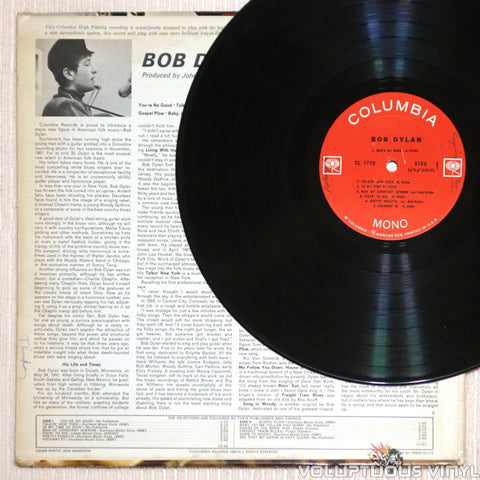 Bob Dylan ‎– Bob Dylan - Vinyl Record
