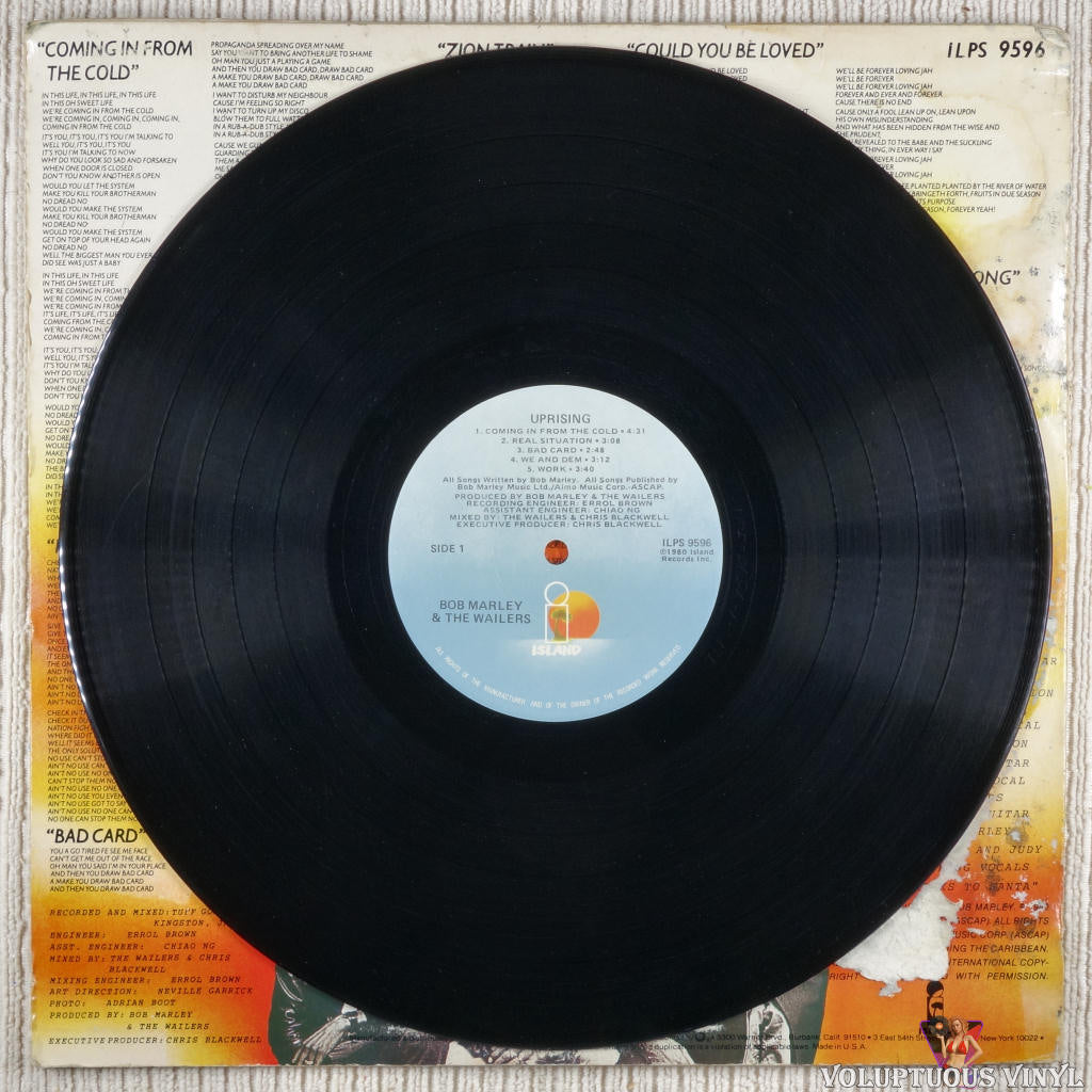 (1981)　The　LP,　–　Uprising　–　Vinyl　Records　Bob　Voluptuous　Vinyl,　Marley　Wailers　Album