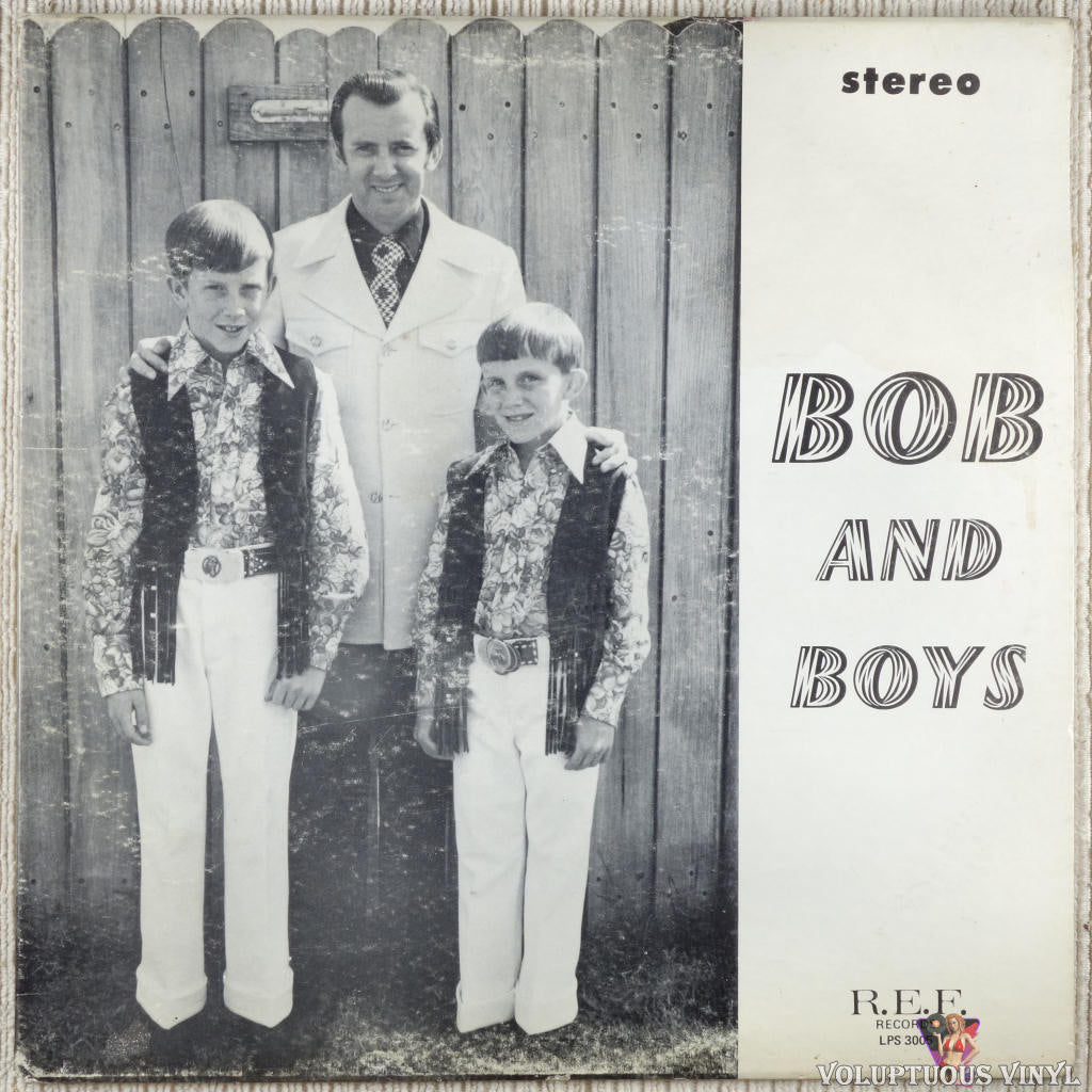 Bob Scott Frick – Bob And Boys vinyl record front cover