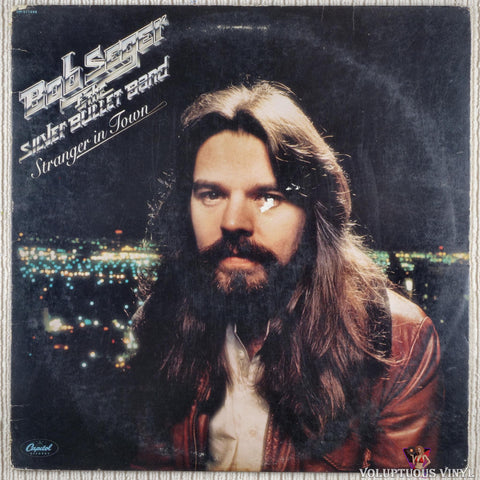 Bob Seger & The Silver Bullet Band – Stranger In Town vinyl record front cover