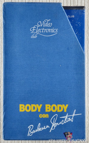 Body Body Con Barbara Bouchet VHS tape box set left side