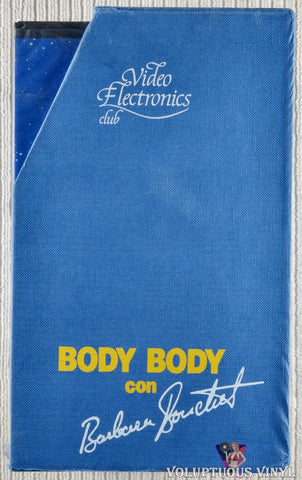 Body Body Con Barbara Bouchet VHS tape box set right side