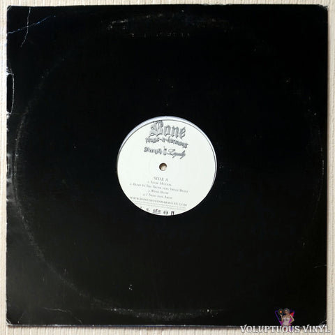 Bone Thugs-N-Harmony ‎– Strength & Loyalty vinyl record back cover
