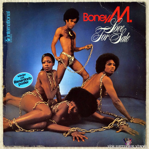 Boney M. ‎– Love For Sale vinyl record front cover