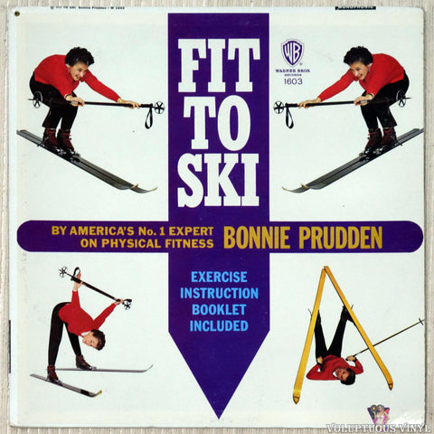 Bonnie Prudden ‎– Fit To Ski vinyl record front cover