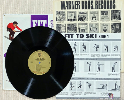 Bonnie Prudden ‎– Fit To Ski vinyl record