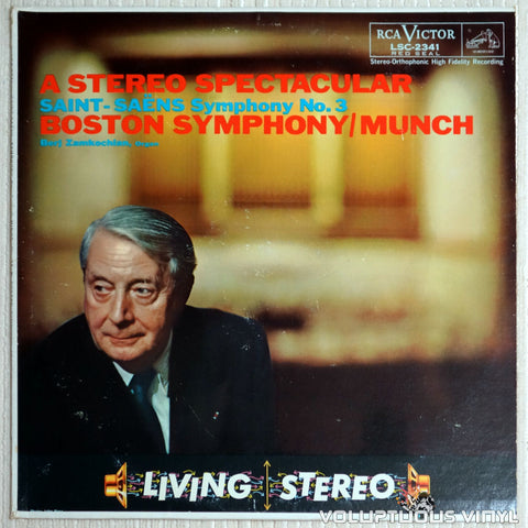 Boston Symphony - Symphony No. 3 - Vinyl Record - Front Cover