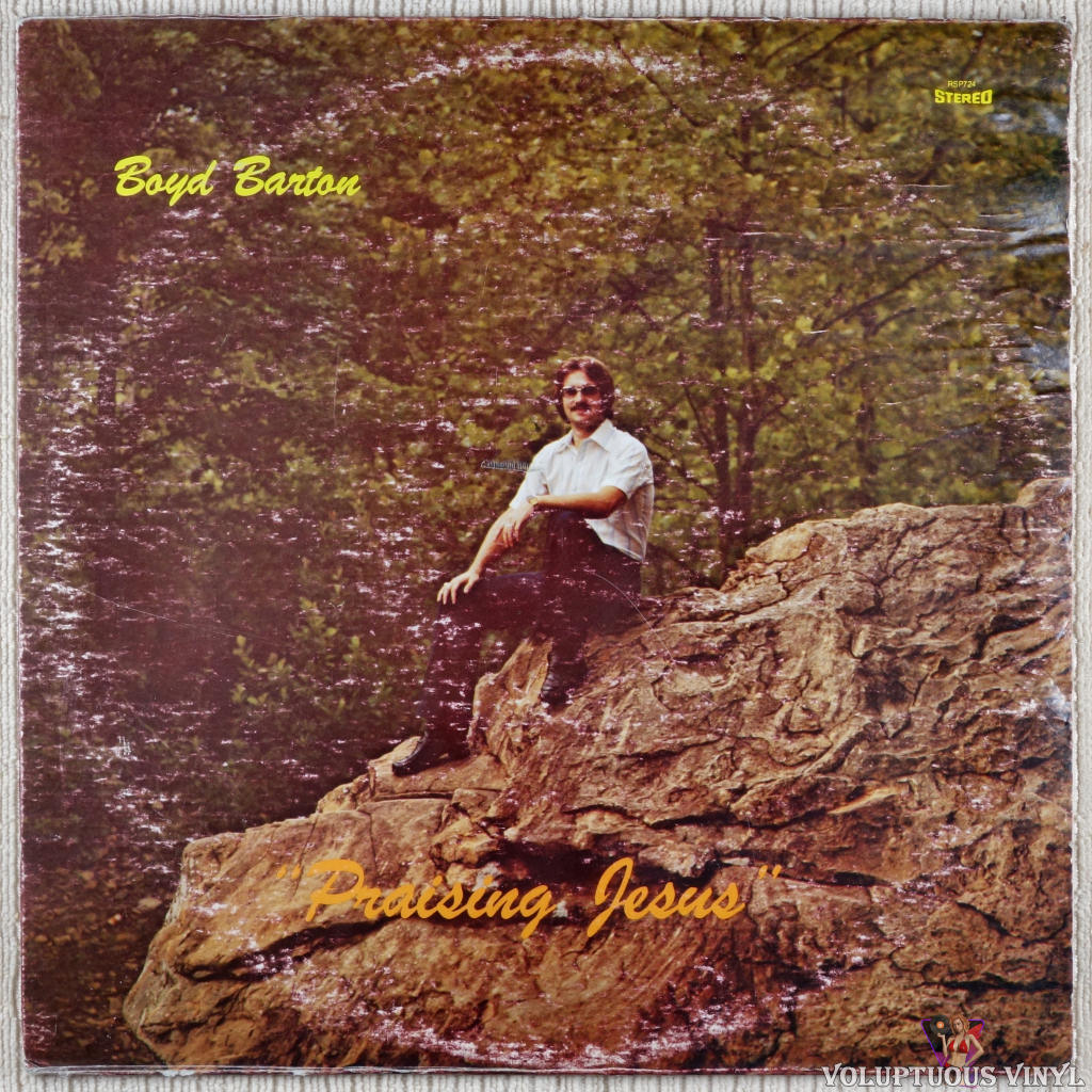 Boyd Barton ‎– Praising Jesus vinyl record front cover
