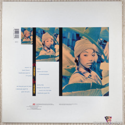 Brandy ‎– Brandy vinyl record back cover