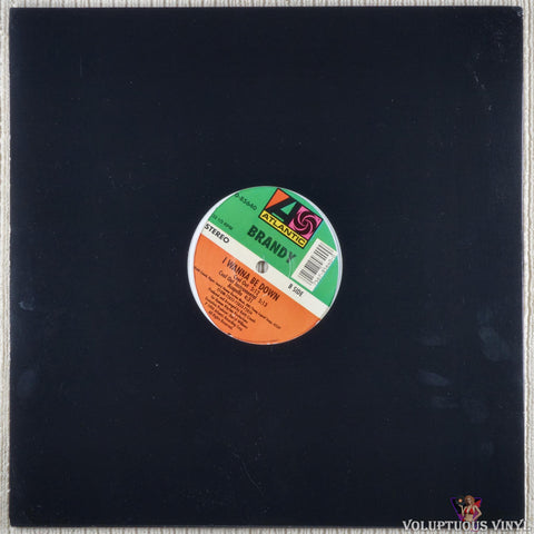 Brandy – I Wanna Be Down vinyl record back cover
