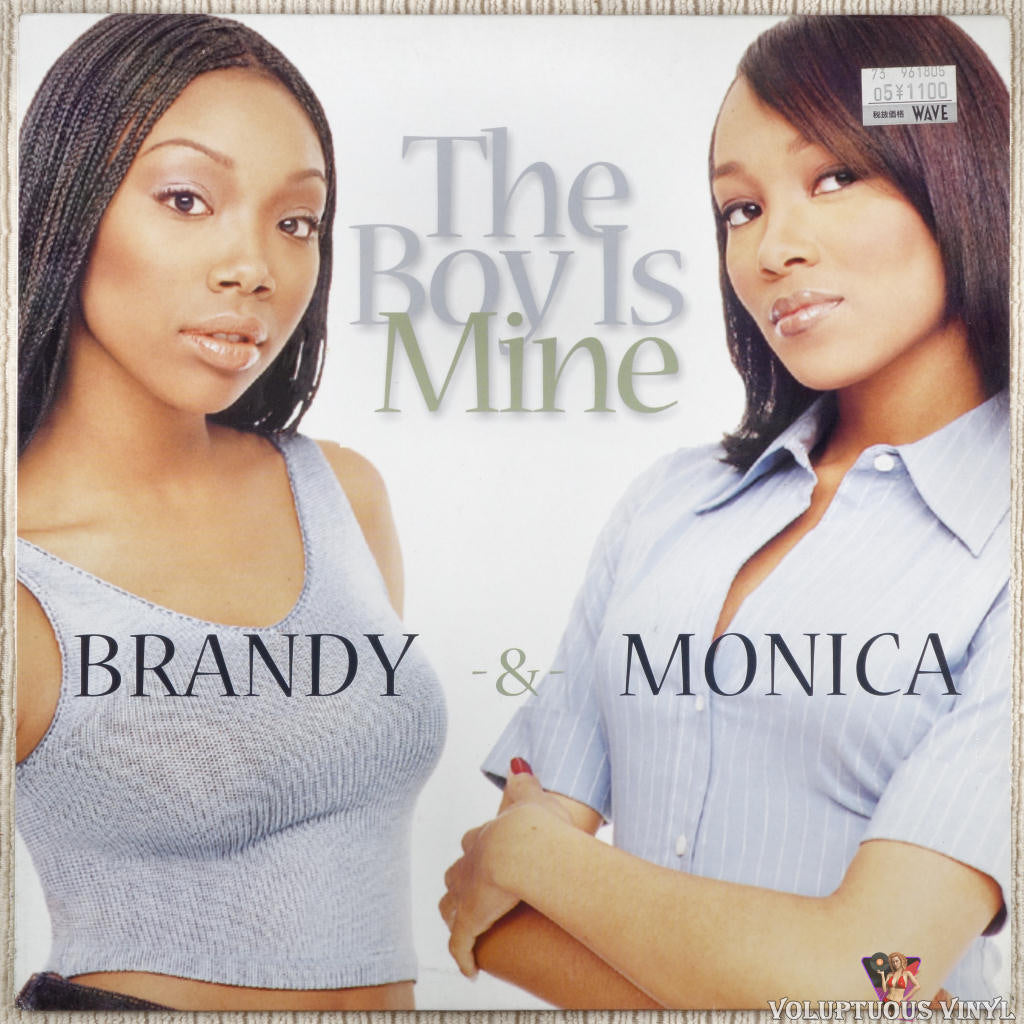 Brandy & Monica – The Boy Is Mine vinyl record front cover