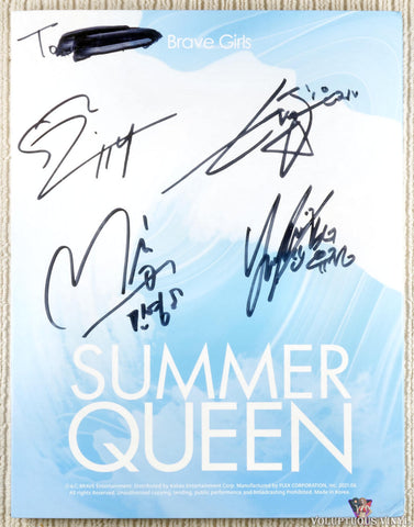 Brave Girls – Summer Queen CD front cover