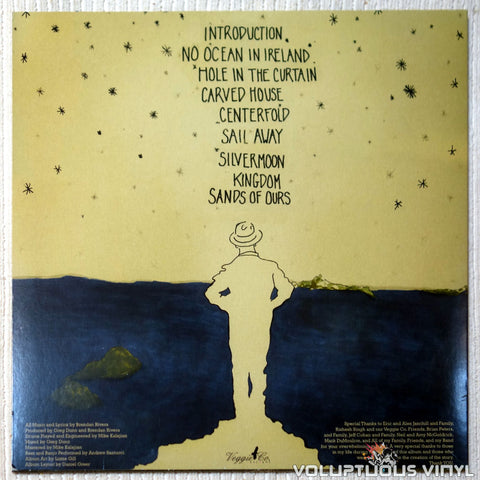 Brendan Rivera ‎– No Ocean In Ireland vinyl record back cover