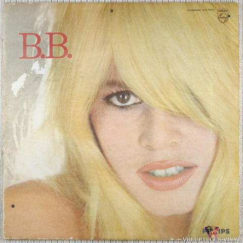 Brigitte Bardot – B.B. vinyl record front cover