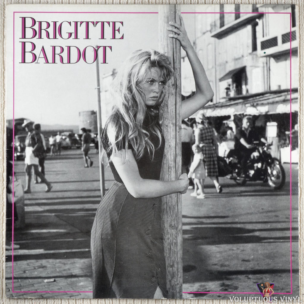 Brigitte Bardot – Brigitte Bardot vinyl record front cover