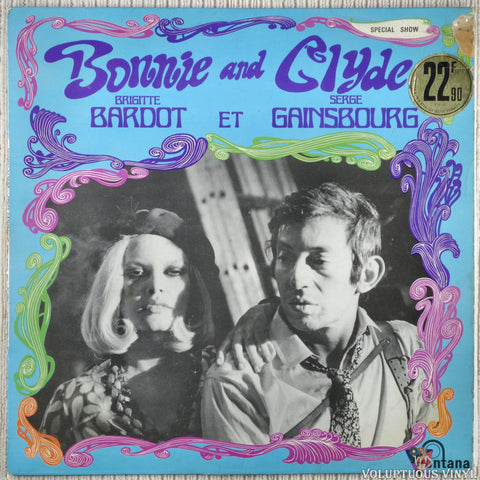 Brigitte Bardot Et Serge Gainsbourg – Bonnie And Clyde vinyl record front cover