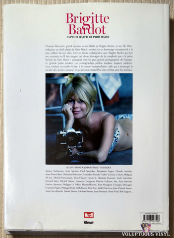 Brigitte Bardot La Petite Fiancee De Match book back cover
