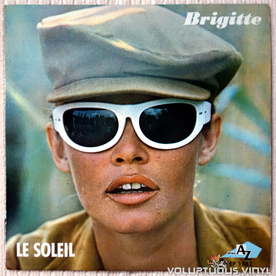 Brigitte Bardot ‎– Le Soleil vinyl record front cover
