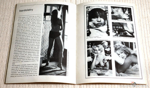 Bardolatry, Inner Pages to a Rare UK Brigitte Bardot Magazine