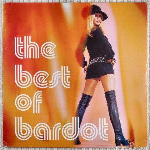 Brigitte Bardot – The Best Of Bardot vinyl record front cover