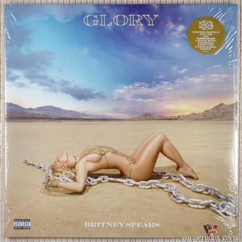 Britney Spears ‎– Glory vinyl record front cover
