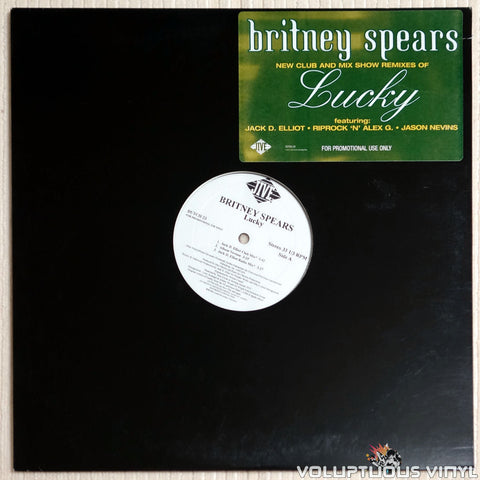 Britney Spears – Lucky (2000) 12" Single, Promo