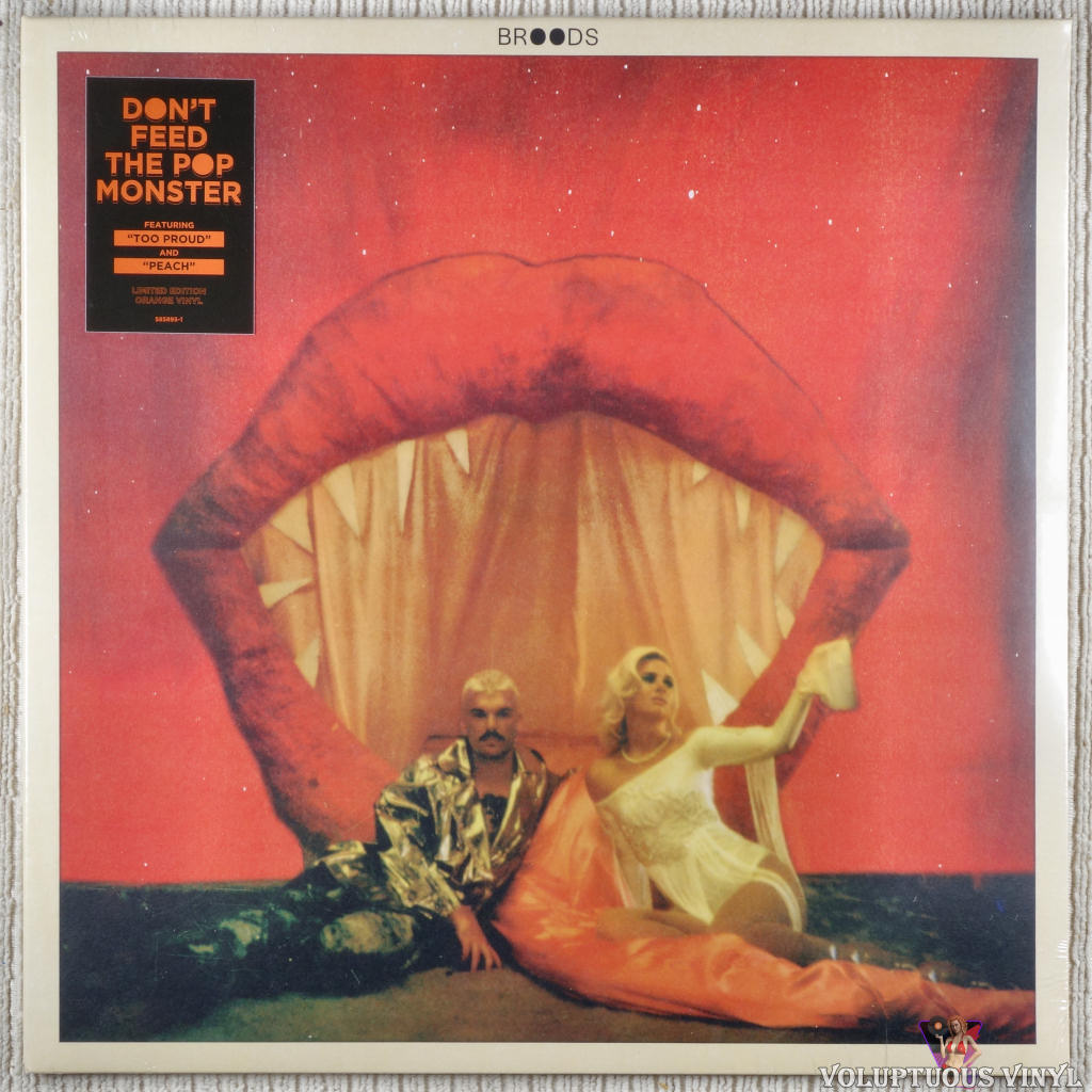 Broods – Don't Feed The Pop Monster vinyl record front cover