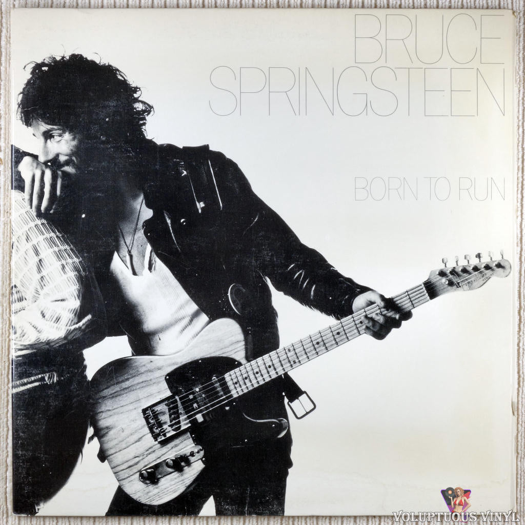 Bruce Springsteen ‎– Born To Run vinyl record front cover
