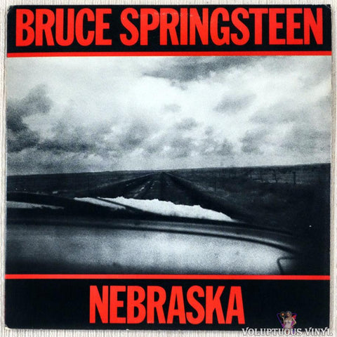 Bruce Springsteen ‎– Nebraska vinyl record front cover