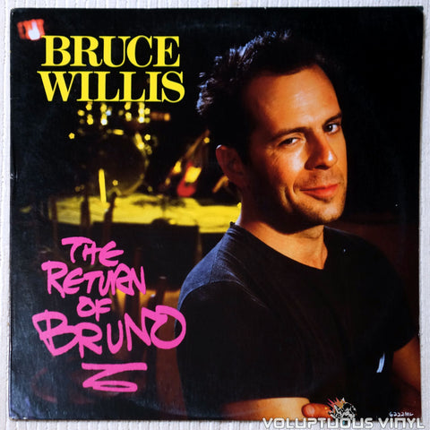 Bruce Willis ‎– The Return Of Bruno vinyl record front cover