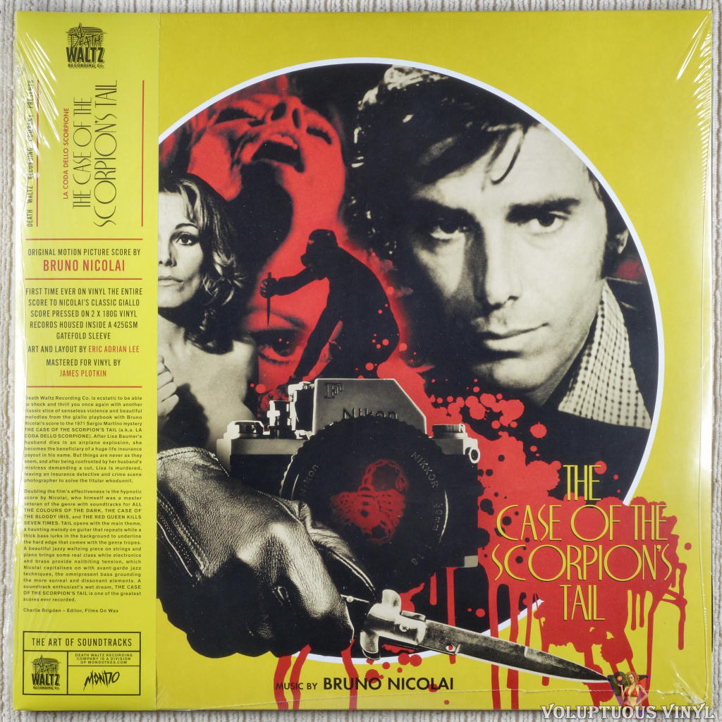 Bruno Nicolai – The Case Of The Scorpion's Tail vinyl record front cover