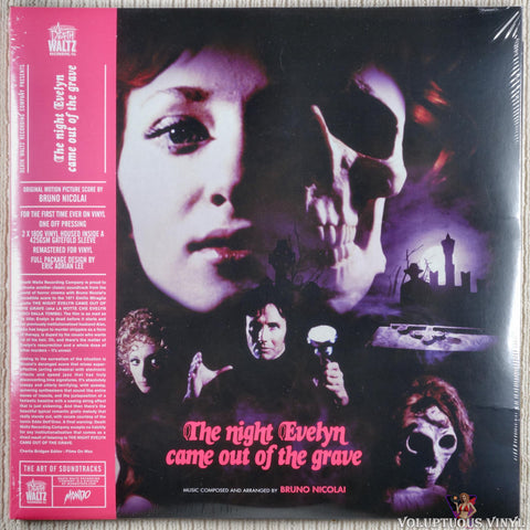 Bruno Nicolai – The Night Evelyn Came Out Of The Grave vinyl record front cover