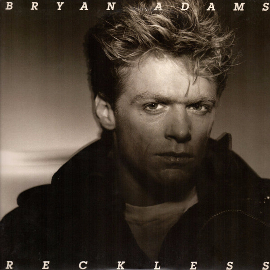 Bryan Adams ‎– Reckless vinyl record front cover