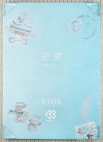 BTOB – Mirai (Ashita) 未来 (あした) CD/DVD front cover