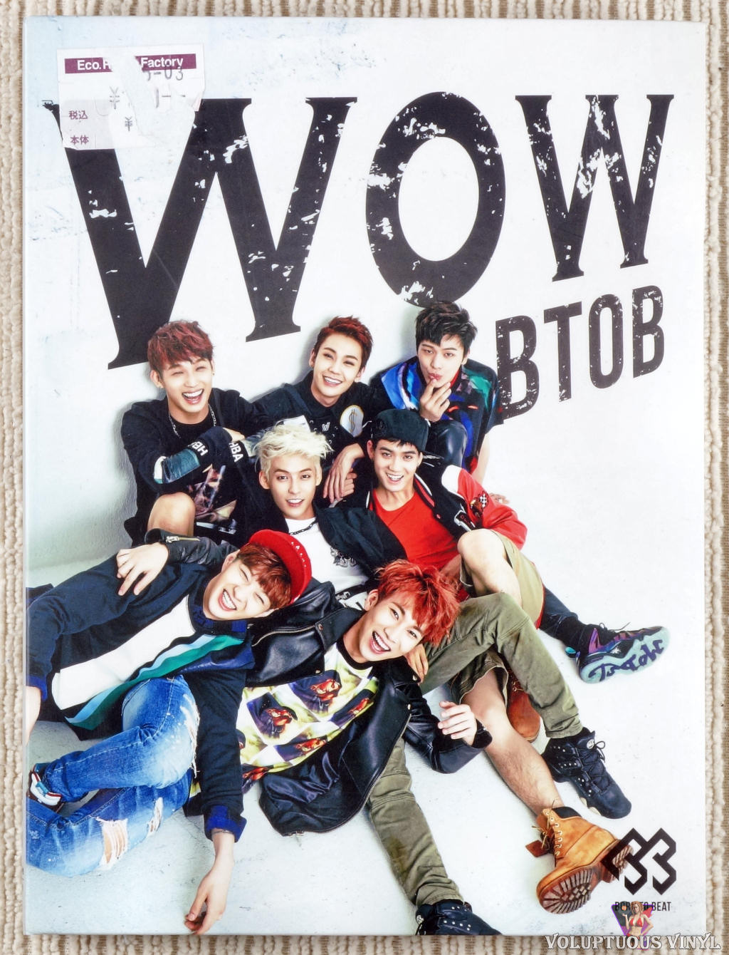 BTOB – Wow (2014) CD, Single, DVD, Limited Edition – Voluptuous