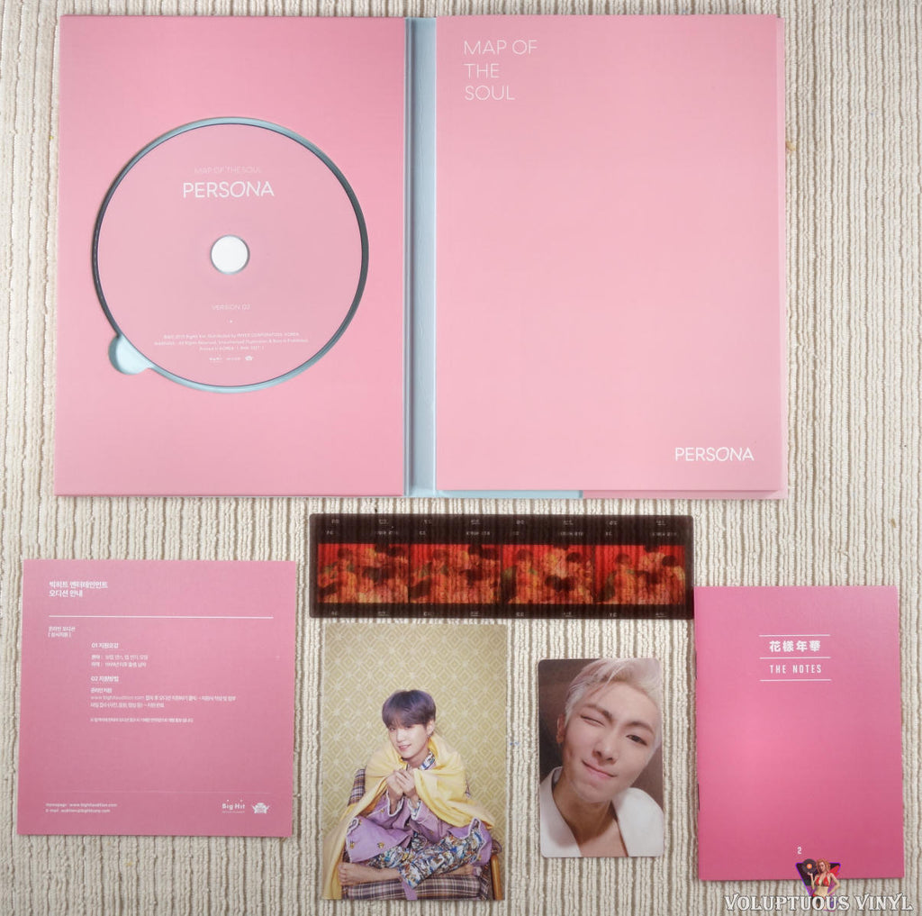 BTS – Map Of The Soul: Persona (2019) CD, Mini-Album, Version 02 –  Voluptuous Vinyl Records