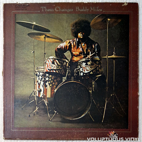 Buddy Miles ‎– Them Changes vinyl record front cover
