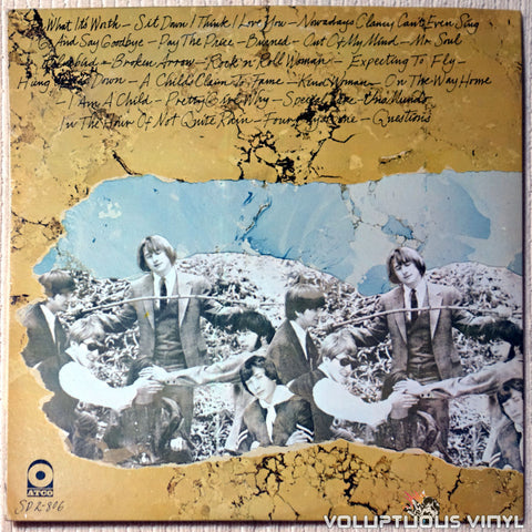 Buffalo Springfield ‎– Buffalo Springfield vinyl record back cover