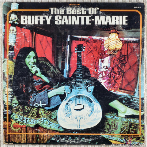 Buffy Sainte-Marie – The Best Of Buffy Sainte-Marie vinyl record front cover