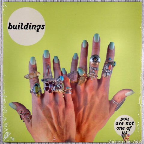 Buildings – You Are Not One Of Us vinyl record front cover