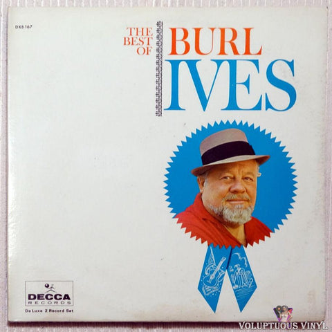 Burl Ives ‎– The Best Of Burl Ives vinyl record front cover
