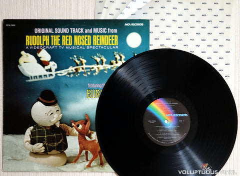 Burl Ives ‎– Original Sound Track And Music From Rudolph The Red Nosed Reindeer - Vinyl Record