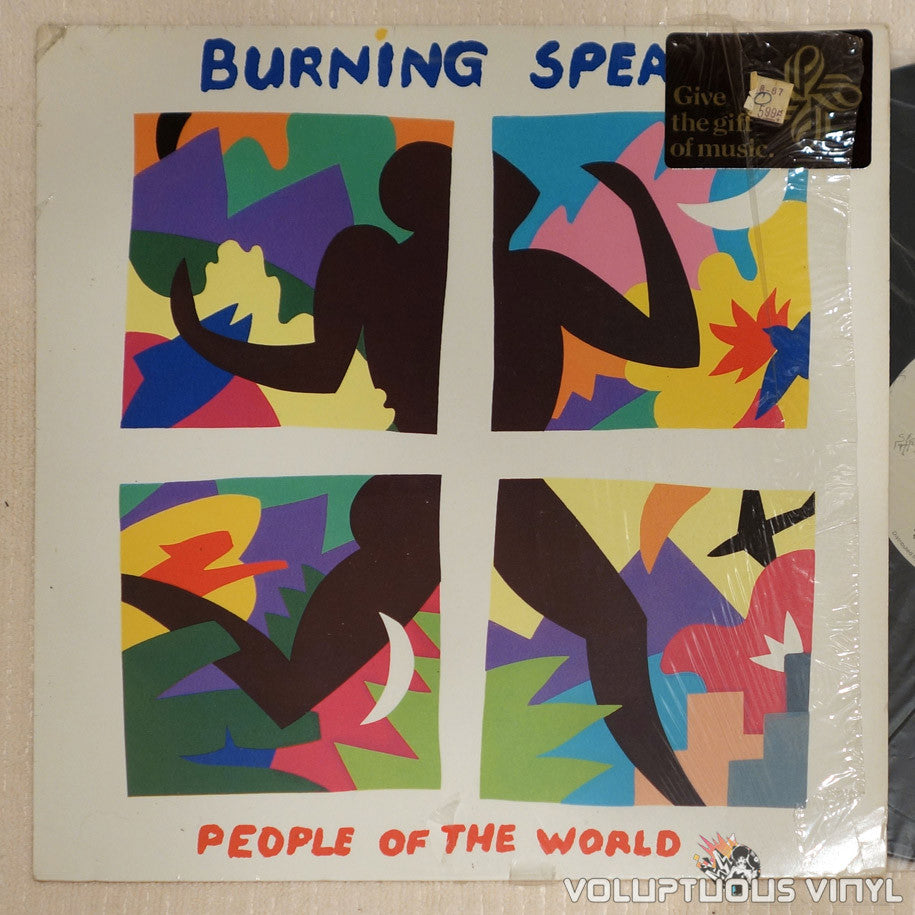 Burning Spear ‎– People Of The World vinyl record front cover