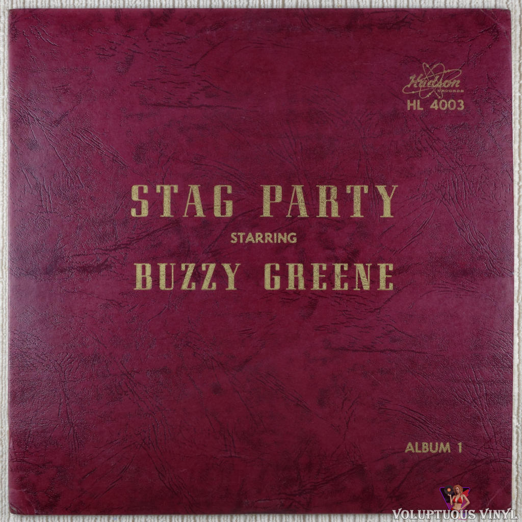 Buzzy Greene ‎– Stag Party Album 1 vinyl record front cover