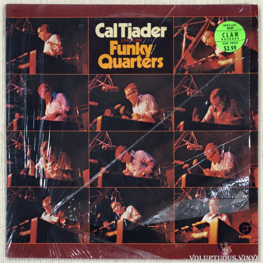 Cal Tjader ‎– Live At The Funky Quarters vinyl record front cover