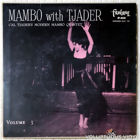 Cal Tjader's Modern Mambo Quintet ‎– Mambo With Tjader Volume 3 - Vinyl Record - Front Cover