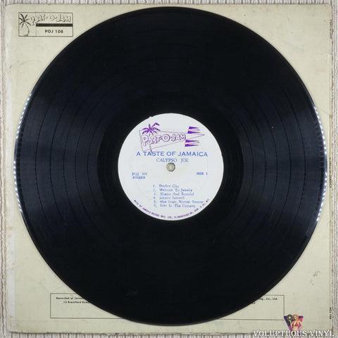 Calypso Joe ‎– A Taste Of Jamaica vinyl record