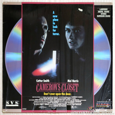 Cameron's Closet - Laserdisc - Front Cover